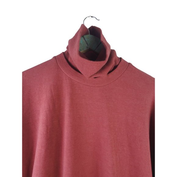 Young Fabulous & Broke Zippered Asymmetrical Hem Turtle Neck Sweater Dress Sz M - Picture 4 of 12